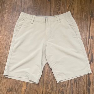 Men’s Under Armour Khaki Golf Shorts